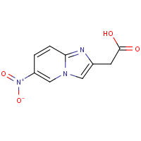 CAS: 59128-18-6 | OR302302 | 2-(6-Nitroimidazo[1,2-a]pyridin-2-yl)acetic acid