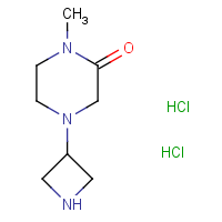 CAS:1403766-76-6 | OR302318 | 4-(Azetidin-3-yl)-1-methylpiperazin-2-one dihydrochloride