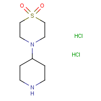 CAS: 1403766-89-1 | OR302323 | 4-(Piperidin-4-yl)thiomorpholine 1,1-dioxide dihydrochloride