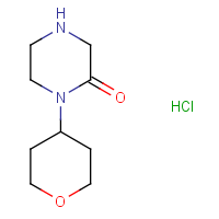 CAS: 1284244-13-8 | OR302324 | 1-(Tetrahydro-2H-pyran-4-yl)-2-piperazinone hydrochloride