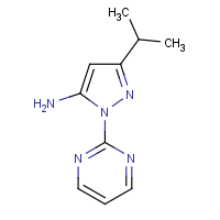 CAS: 1153082-81-5 | OR302332 | 3-(Propan-2-yl)-1-(pyrimidin-2-yl)-1H-pyrazol-5-amine