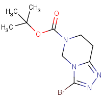 CAS: 1449117-59-2 | OR302337 | tert-Butyl 3-bromo-7,8-dihydro-[1,2,4]triazolo[4,3-c]pyrimidine-6(5H)-carboxylate