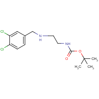 CAS: 845723-26-4 | OR302347 | tert-Butyl {2-[(3,4-dichlorobenzyl)amino]ethyl}carbamate