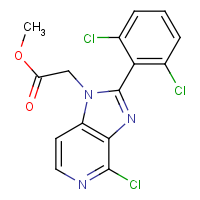 CAS: 1439820-87-7 | OR302350 | Methyl 2-(4-chloro-2-(2,6-dichlorophenyl)-1H-imidazo[4,5-c]pyridin-1-yl)acetate