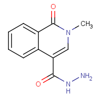CAS: 1171808-03-9 | OR302361 | 1,2-Dihydro-2-methyl-1-oxo-4-isoquinolinecarboxylic acid,  hydrazide
