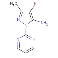 CAS: 1250084-93-5 | OR302372 | 4-Bromo-3-methyl-1-(pyrimidin-2-yl)-1H-pyrazol-5-amine
