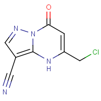 CAS: 329213-60-7 | OR302383 | 5-(Chloromethyl)-4,7-dihydro-7-oxo-pyrazolo[1,5-a]pyrimidine-3-carbonitrile