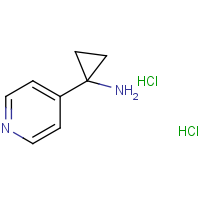 CAS:1228880-35-0 | OR302391 | 1-(4-Pyridinyl)-cyclopropanamine dihydrochloride