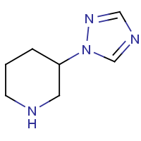 CAS:774511-83-0 | OR302416 | 3-(1H-1,2,4-Triazol-1-yl)piperidine