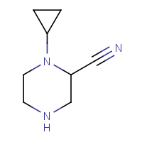 CAS: 1311569-64-8 | OR302425 | 1-Cyclopropylpiperazine-2-carbonitrile