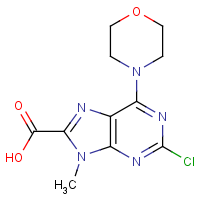 CAS:1439824-88-0 | OR302482 | 2-Chloro-9-methyl-6-morpholino-9H-purine-8-carboxylic acid