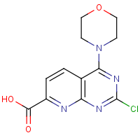 CAS: 1439818-90-2 | OR302484 | 2-Chloro-4-morpholinopyrido[2,3-d]pyrimidine-7-carboxylic acid