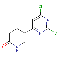 CAS: 1439818-91-3 | OR302490 | 5-(2,6-Dichloropyrimidin-4-yl)piperidin-2-one