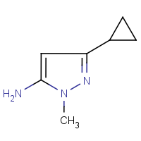 CAS:118430-74-3 | OR3025 | 3-Cyclopropyl-1-methyl-1H-pyrazol-5-amine