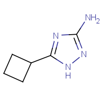 CAS:496057-24-0 | OR302500 | 5-Cyclobutyl-1H-1,2,4-triazol-3-amine