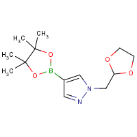 CAS: 864754-17-6 | OR302517 | 1-((1,3-Dioxolan-2-yl)methyl)-4-(4,4,5,5-tetramethyl-1,3,2-dioxaborolan-2-yl)-1H-pyrazole