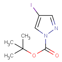 CAS: 121669-70-3 | OR302567 | tert-Butyl 4-iodo-1H-pyrazole-1-carboxylate