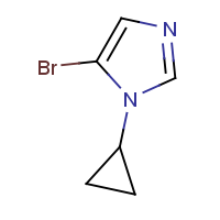 CAS:1262035-61-9 | OR302570 | 5-Bromo-1-cyclopropyl-1H-imidazole