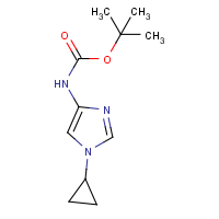 CAS: 1001354-26-2 | OR302572 | tert-Butyl (1-cyclopropyl-1H-imidazol-4-yl)carbamate