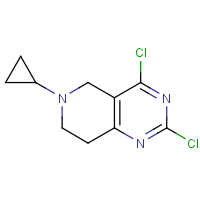 CAS:1449117-31-0 | OR302573 | 2,4-Dichloro-6-cyclopropyl-5,6,7,8-tetrahydropyrido[4,3-d]pyrimidine