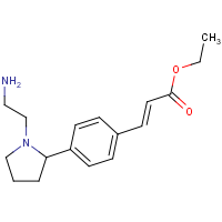 CAS:1980007-90-6 | OR302590 | (E)-Ethyl 3-(4-(1-(2-aminoethyl)pyrrolidin-2-yl)phenyl)acrylate