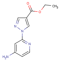 CAS: 1499395-16-2 | OR302592 | Ethyl 1-(4-aminopyridin-2-yl)-1H-pyrazole-4-carboxylate