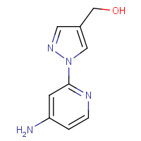 CAS: 1624261-03-5 | OR302593 | (1-(4-Aminopyridin-2-yl)-1H-pyrazol-4-yl)methanol