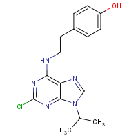 CAS:1227635-07-5 | OR302636 | 4-(2-((2-Chloro-9-isopropyl-9H-purin-6-yl)amino)ethyl)phenol