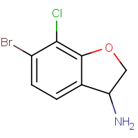 CAS:1273666-30-0 | OR302639 | 6-Bromo-7-chloro-2,3-dihydrobenzofuran-3-amine