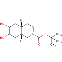 CAS: 1933786-51-6 | OR302644 | (4aS,8aR)-tert-Butyl 6,7-dihydroxyoctahydroisoquinoline-2(1H)-carboxylate
