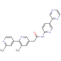 CAS: 1243244-14-5 | OR302651 | 2-(2',3-Dimethyl-[2,4'-bipyridin]-5-yl)-N-(5-(pyrazin-2-yl)pyridin-2-yl)acetamide
