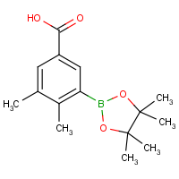CAS:1268350-47-5 | OR302654 | 3,4-Dimethyl-5-(4,4,5,5-tetramethyl-1,3,2-dioxaborolan-2-yl)benzoic acid