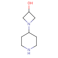 CAS:1147423-04-8 | OR302684 | 1-(Piperidin-4-yl)azetidin-3-ol