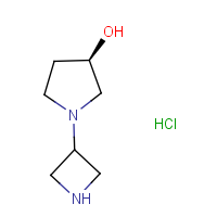 CAS:1449131-16-1 | OR302688 | (R)-1-(Azetidin-3-yl)pyrrolidin-3-ol hydrochloride