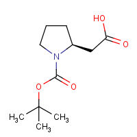 CAS:56502-01-3 | OR302704 | (S)-2-(1-(tert-Butoxycarbonyl)pyrrolidin-2-yl)acetic acid