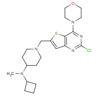 CAS: 1147423-09-3 | OR302710 | 1-((2-Chloro-4-morpholinothieno[3,2-d]pyrimidin-6-yl)methyl)-N-cyclobutyl-N-methylpiperidin-4-amine