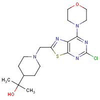 CAS: 1257294-60-2 | OR302713 | 2-(1-((5-Chloro-7-morpholinothiazolo[5,4-d]pyrimidin-2-yl)methyl)piperidin-4-yl)propan-2-ol