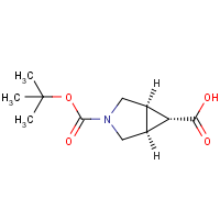 CAS: 927679-54-7 | OR302739 | (1R,5S,6r)-3-(tert-Butoxycarbonyl)-3-azabicyclo[3.1.0]hexane-6-carboxylic acid