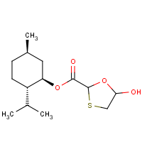CAS: 200396-19-6 | OR302744 | (1R,2S,5R)-2-Isopropyl-5-methylcyclohexyl 5-hydroxy-1,3-oxathiolane-2-carboxylate
