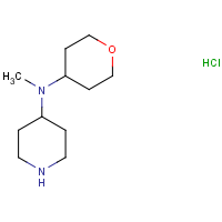 CAS: 1451391-78-8 | OR302760 | N-Methyl-N-(tetrahydro-2H-pyran-4-yl)piperidin-4-amine hydrochloride