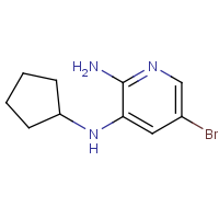 CAS:1393845-73-2 | OR303007 | 5-Bromo-3-N-cyclopentylpyridine-2,3-diamine