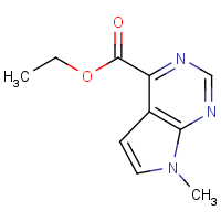 CAS:1393845-67-4 | OR303029 | Ethyl 7-methyl-7H-pyrrolo[2,3-d]pyrimidine-4-carboxylate
