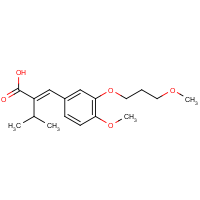 CAS: 387868-07-7 | OR303035 | (2E)-2-{[4-Methoxy-3-(3-methoxypropoxy)phenyl]methylidene}-3-methylbutanoic acid