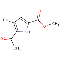 CAS:157425-54-2 | OR303036 | Methyl 5-acetyl-4-bromo-1H-pyrrole-2-carboxylate