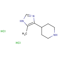 CAS: 147960-33-6 | OR303042 | 4-(5-Methyl-1H-imidazol-4-yl)piperidine dihydrochloride
