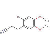 CAS: 35249-62-8 | OR303058 | 3-(2-Bromo-4,5-dimethoxyphenyl)propanenitrile
