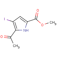 CAS: 1407516-41-9 | OR303094 | Methyl 5-acetyl-4-iodo-1H-pyrrole-2-carboxylate