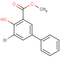 CAS: 1155261-80-5 | OR303099 | Methyl 3-bromo-2-hydroxy-5-phenylbenzoate