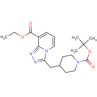 CAS: 1211592-94-7 | OR303120 | tert-Butyl 4-{[8-(ethoxycarbonyl)-[1,2,4]triazolo[4,3-a]pyridin-3-yl]methyl}piperidine-1-carboxylate