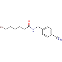CAS: 1052148-20-5 | OR303131 | 6-Bromo-N-[(4-cyanophenyl)methyl]hexanamide